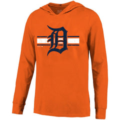 Tarik Skubal Detroit Tigers Majestic Threads Lightweight Name & Number Hoodie - Orange - MLB Online