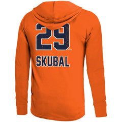 Tarik Skubal Detroit Tigers Majestic Threads Lightweight Name & Number Hoodie - Orange - MLB Online