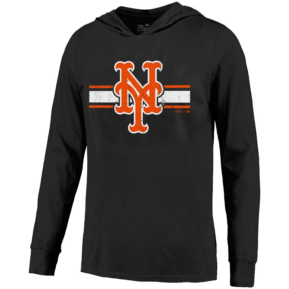 Juan Soto New York Mets Majestic Threads Lightweight Name & Number Hoodie - Black - MLB Lifestyle