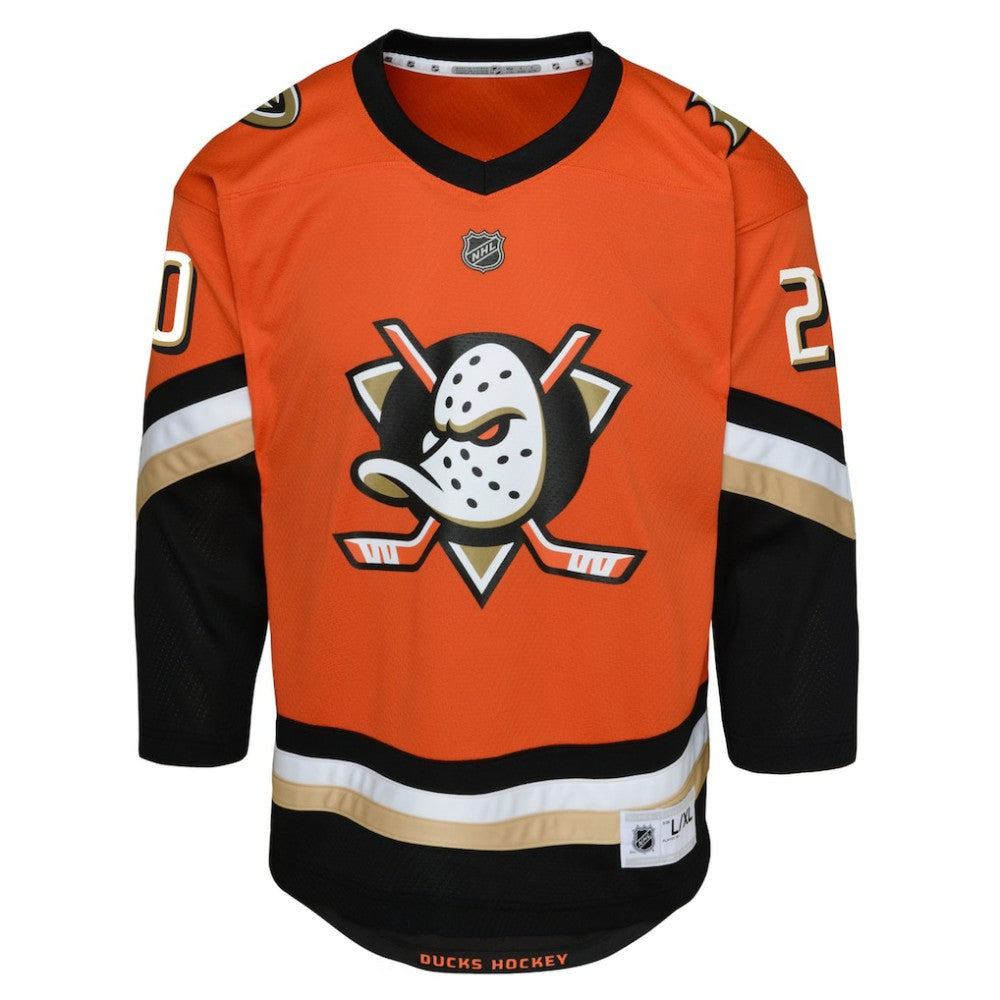 Chris Kreider Anaheim Ducks Outerstuff Youth Home Replica Jersey - Orange - NHL 203292988