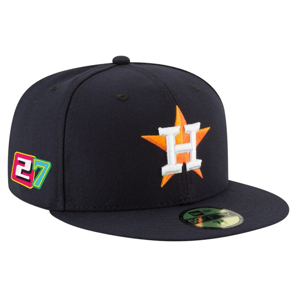 Jose Altuve Houston Astros New Era 2025 Player’s Weekend 59FIFTY Fitted Hat - Navy - New Era Discount
