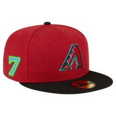 Corbin Carroll Arizona Diamondbacks New Era 2025 Player’s Weekend 59FIFTY Fitted Hat - Red - New Era on Sale