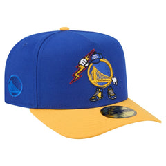 Golden State Warriors Injection Cartoon Logo A-Frame 59FIFTY Fitted Hat for sale Royal | New Era outlet
