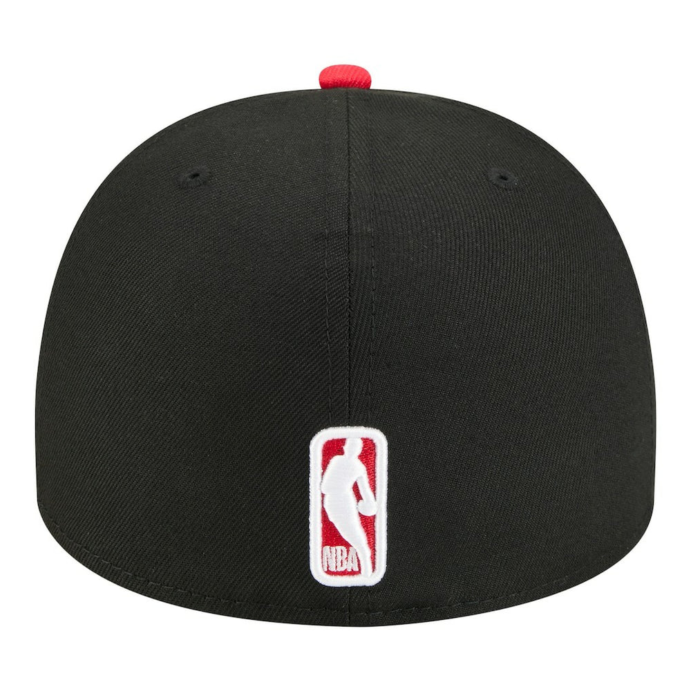 Chicago Bulls Injection Cartoon Logo A-Frame 59FIFTY Fitted Hat Black | New Era for sale