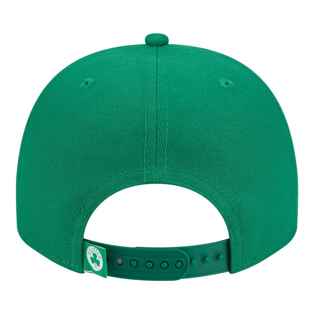 Boston Celtics Injection Cartoon Logo A-Frame 9FIFTY Adjustable Hat Kelly Green | New Era discount