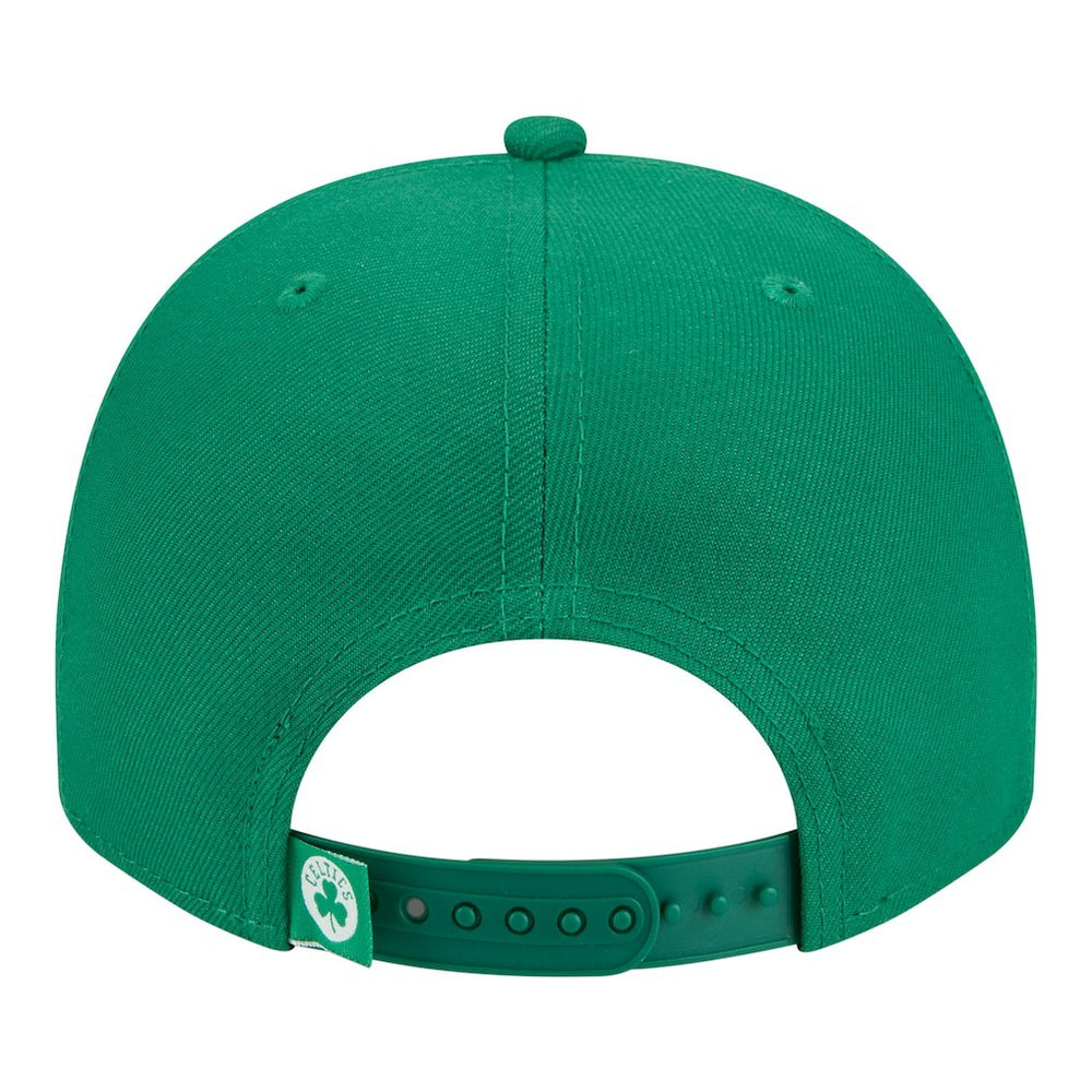 Boston Celtics Injection Cartoon Logo A-Frame 9FIFTY Adjustable Hat Kelly Green | New Era discount