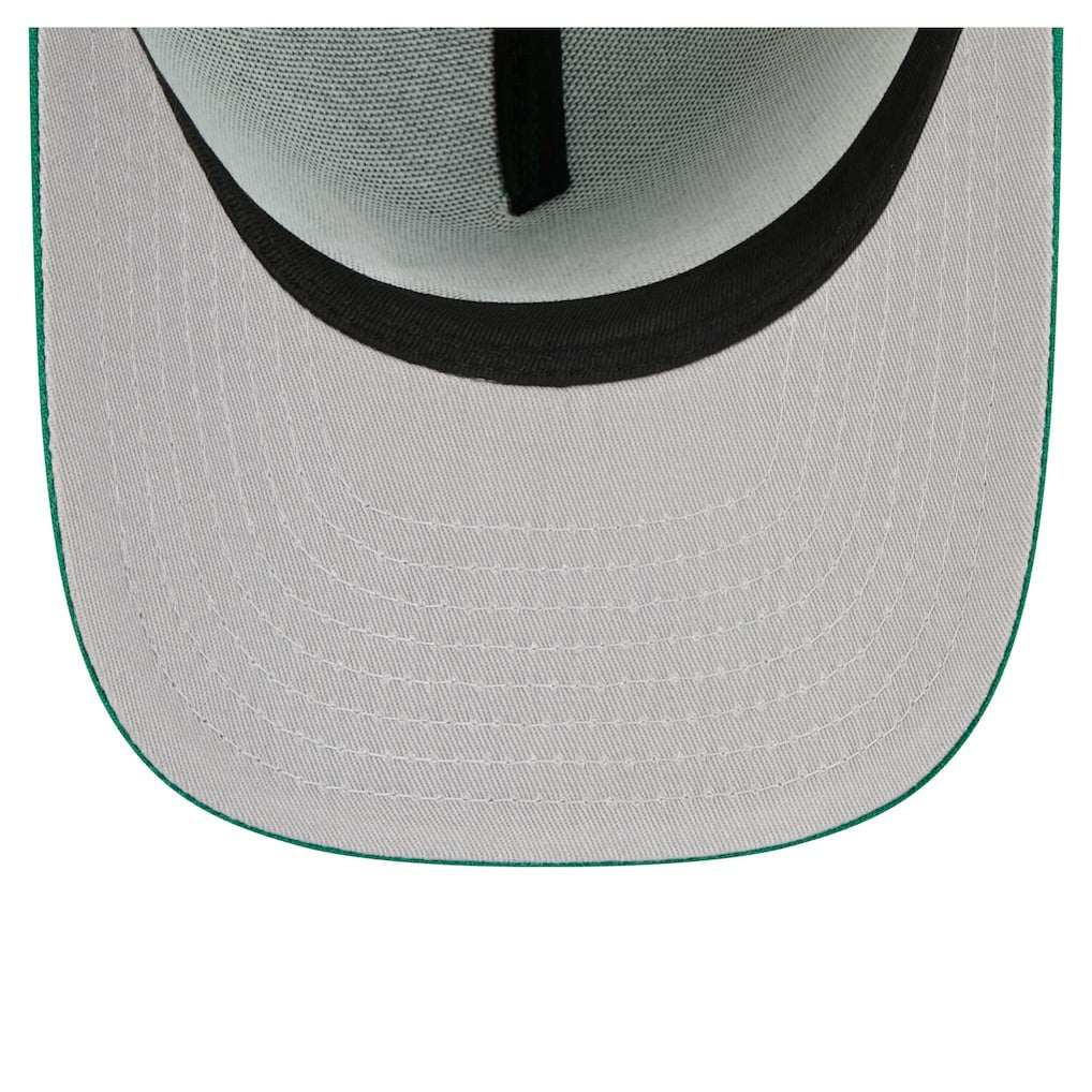 Boston Celtics Injection Cartoon Logo A-Frame 9FIFTY Adjustable Hat Kelly Green | New Era discount