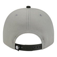 Brooklyn Nets Injection Cartoon Logo A-Frame 9FIFTY Adjustable Hat Gray | New Era