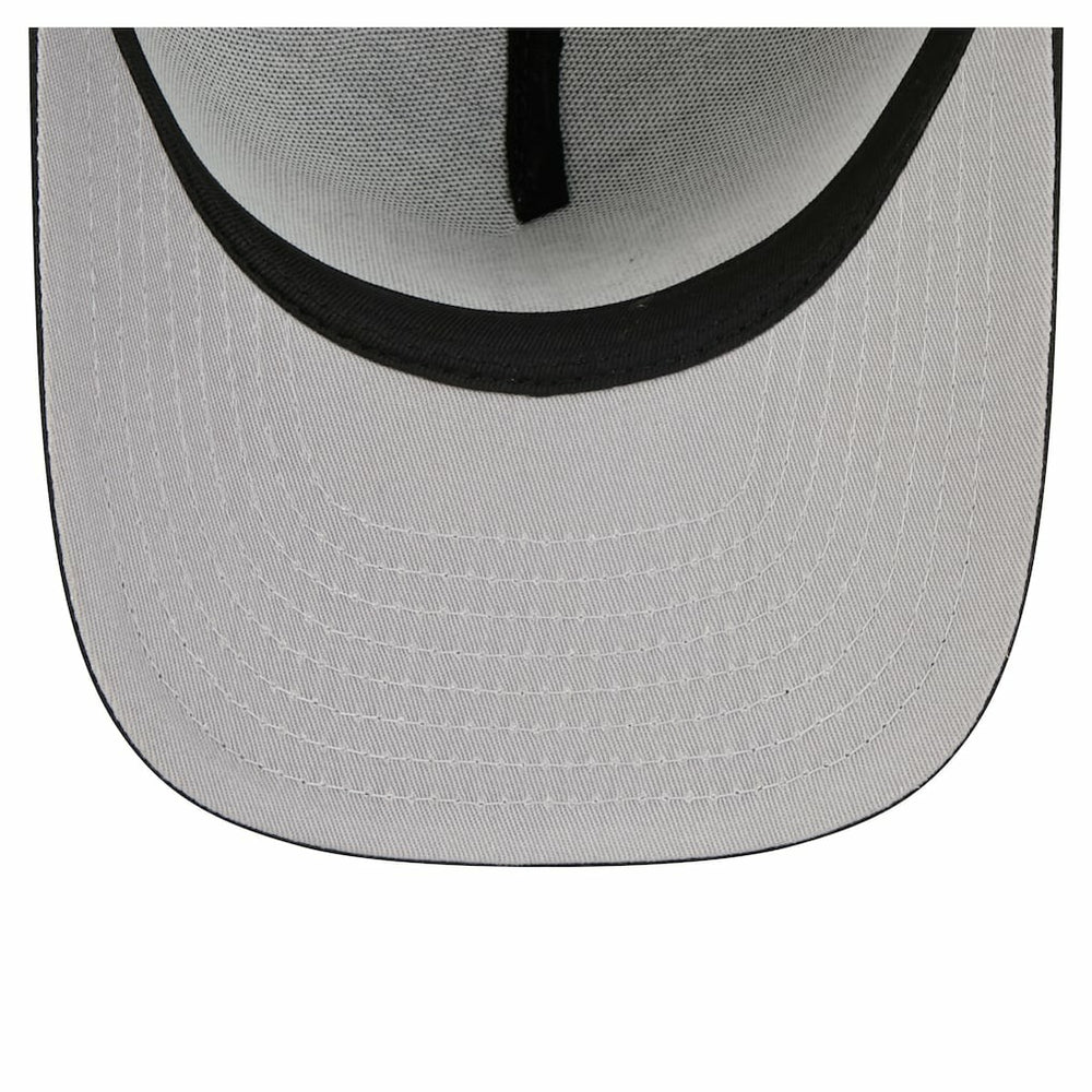 Brooklyn Nets Injection Cartoon Logo A-Frame 9FIFTY Adjustable Hat Gray | New Era