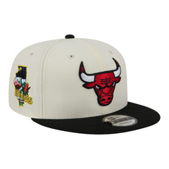Chicago Bulls Injection Localized 9FIFTY Snapback Hat Cream | New Era outlet
