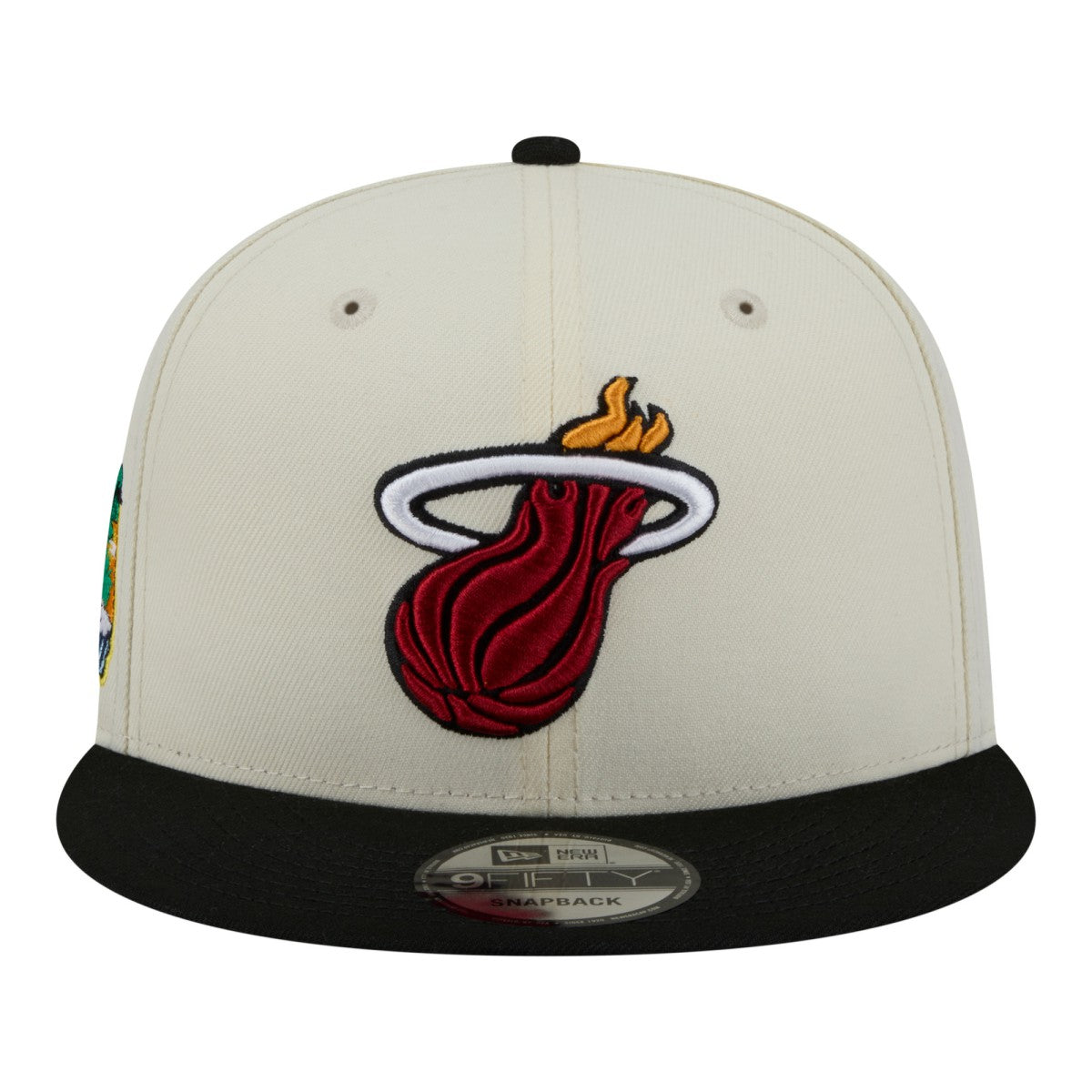Miami Heat Injection Localized 9FIFTY Snapback Hat White | New Era US