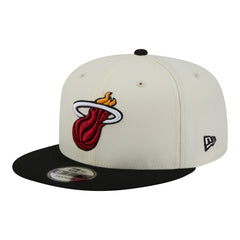 Miami Heat Injection Localized 9FIFTY Snapback Hat White | New Era US