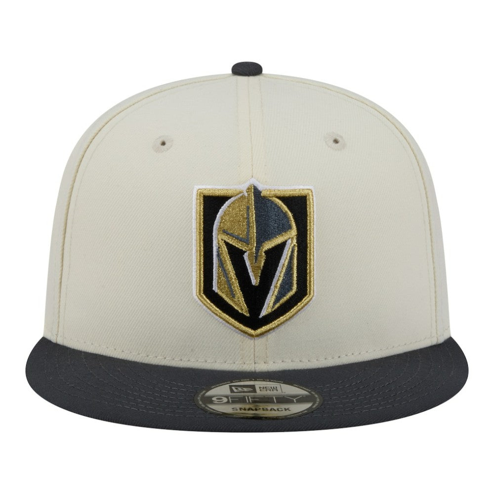 Vegas Golden Knights New Era Injection Localized Two-Tone 9FIFTY Snapback Hat - White/Charcoal - NHL 203293136