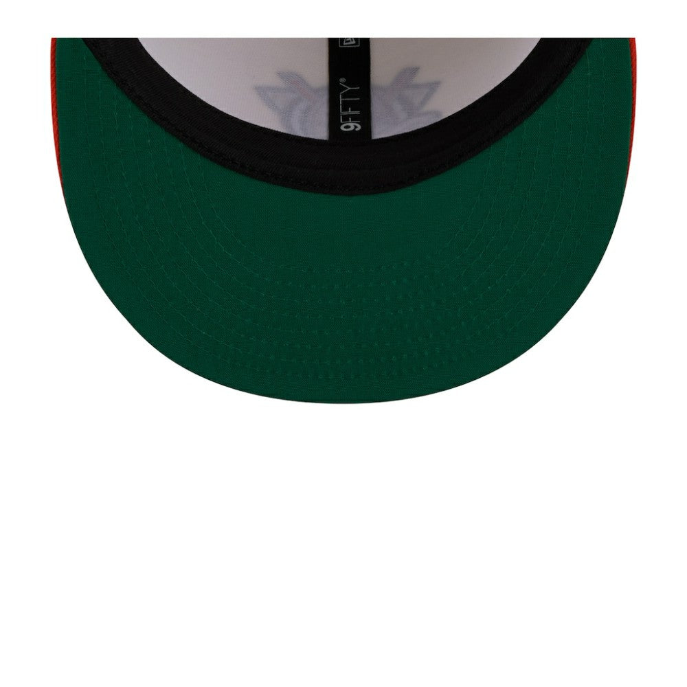 Anaheim Ducks New Era Injection Localized Two-Tone 9FIFTY Snapback Hat - White/Orange - NHL 203293137