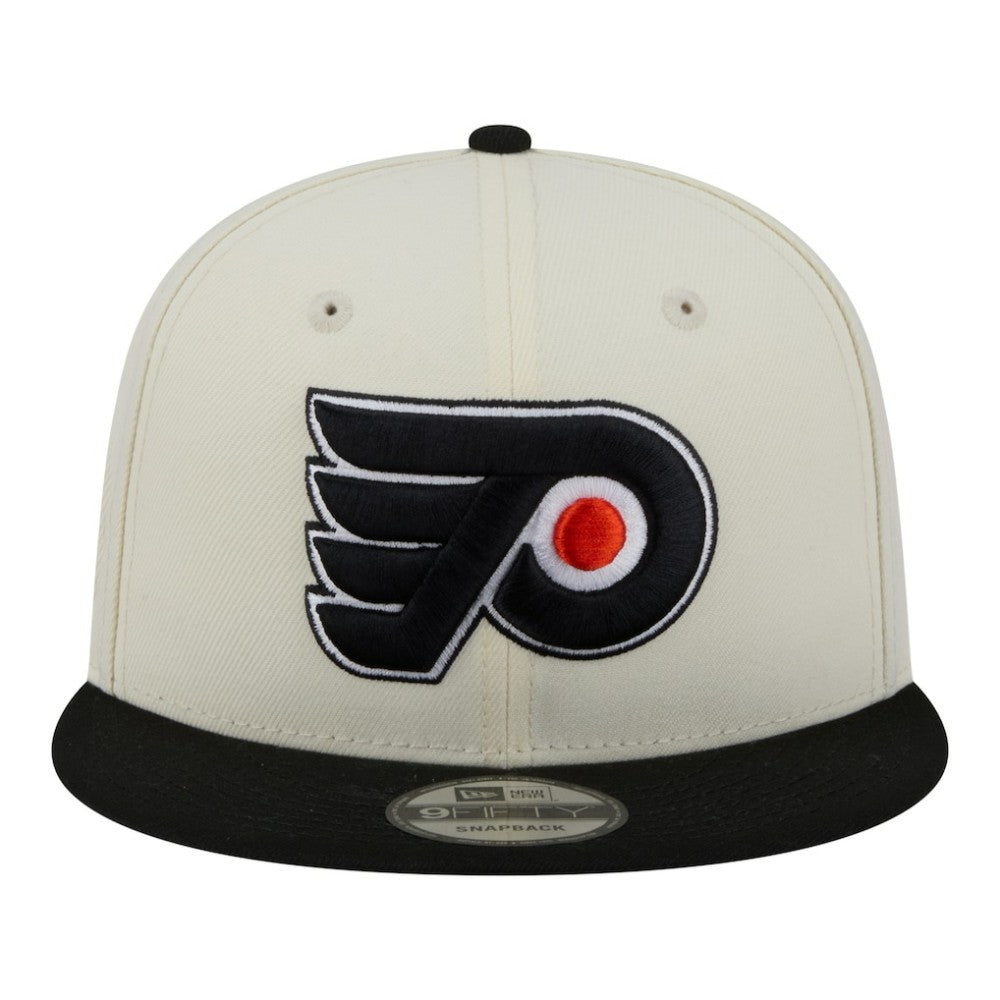 Philadelphia Flyers New Era Injection Localized Two-Tone 9FIFTY Snapback Hat - White/Black - NHL 203293140