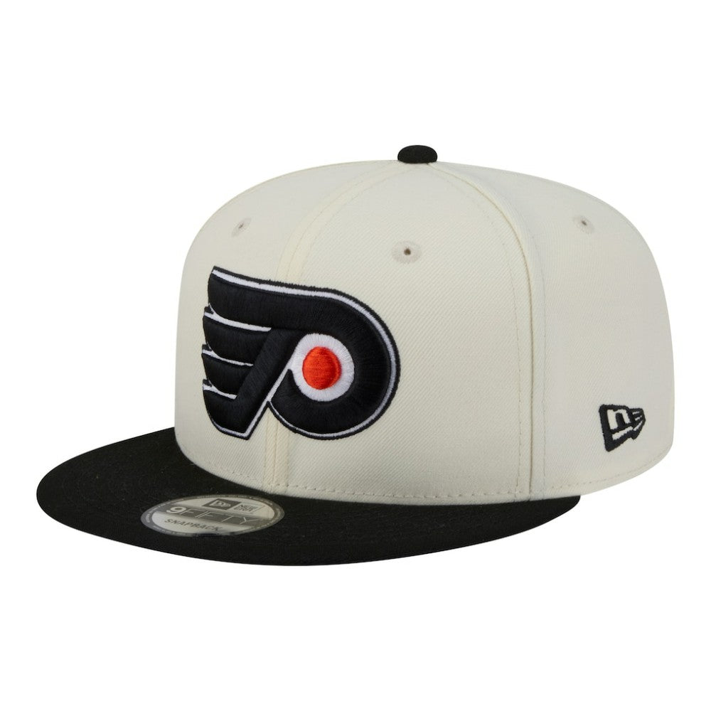 Philadelphia Flyers New Era Injection Localized Two-Tone 9FIFTY Snapback Hat - White/Black - NHL 203293140