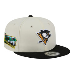 Pittsburgh Penguins New Era Injection Localized Two-Tone 9FIFTY Snapback Hat - White/Black - NHL 203293141