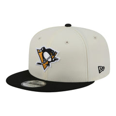 Pittsburgh Penguins New Era Injection Localized Two-Tone 9FIFTY Snapback Hat - White/Black - NHL 203293141