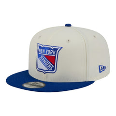 New York Rangers New Era Injection Localized Two-Tone 9FIFTY Snapback Hat - White/Blue - NHL 203293144