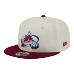 Colorado Avalanche New Era Injection Localized Two-Tone 9FIFTY Snapback Hat - White/Burgundy - NHL 203293146