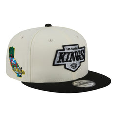 Los Angeles Kings New Era Injection Localized Two-Tone 9FIFTY Snapback Hat - White/Black - NHL 203293147