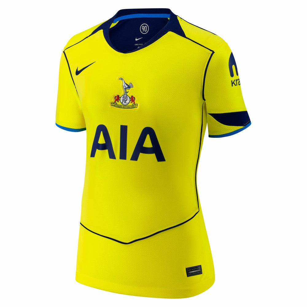 Tottenham Hotspur Women's 2025/26 Third Replica Jersey Yellow - Nike sale