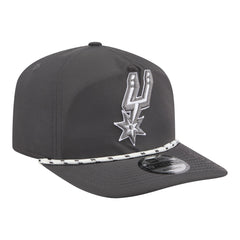 San Antonio Spurs Tonal Rope 19TWENTY Adjustable Hat Graphite | New Era US