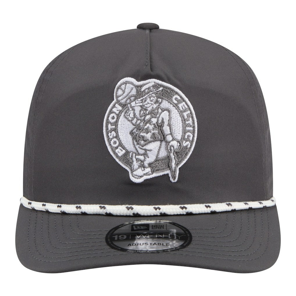 Boston Celtics Tonal Rope 19TWENTY Adjustable Hat Graphite | New Era for sale