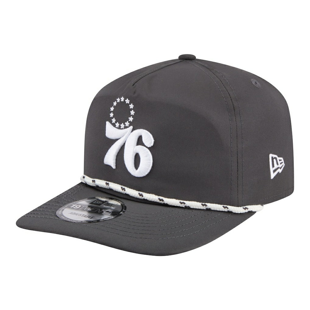 Philadelphia 76ers Tonal Rope 19TWENTY Adjustable Hat Graphite | New Era discount