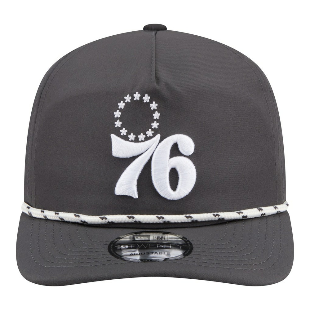 Philadelphia 76ers Tonal Rope 19TWENTY Adjustable Hat Graphite | New Era discount