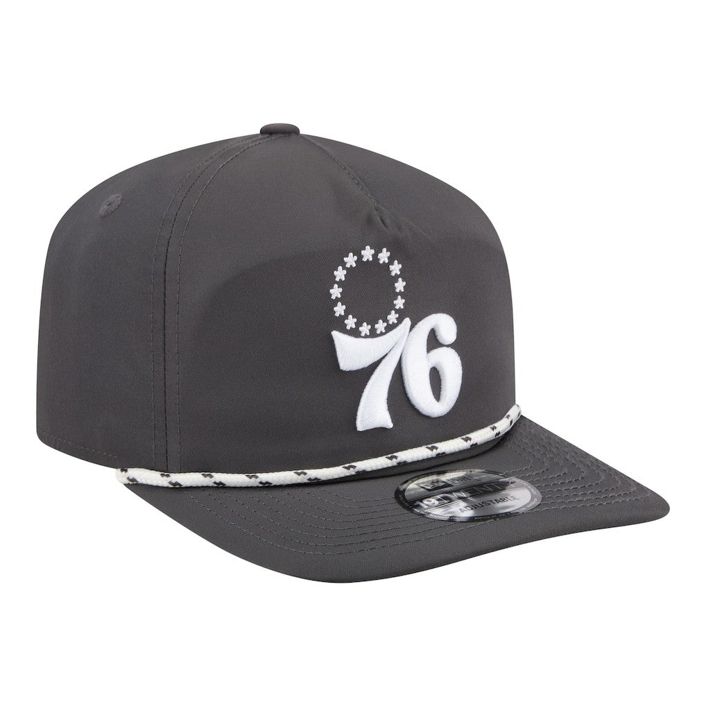 Philadelphia 76ers Tonal Rope 19TWENTY Adjustable Hat Graphite | New Era discount