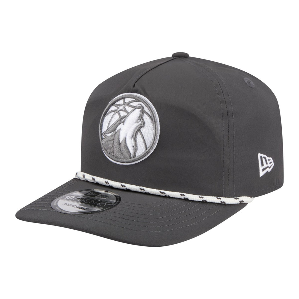 Minnesota Timberwolves Tonal Rope 19TWENTY Adjustable Hat Graphite | New Era US
