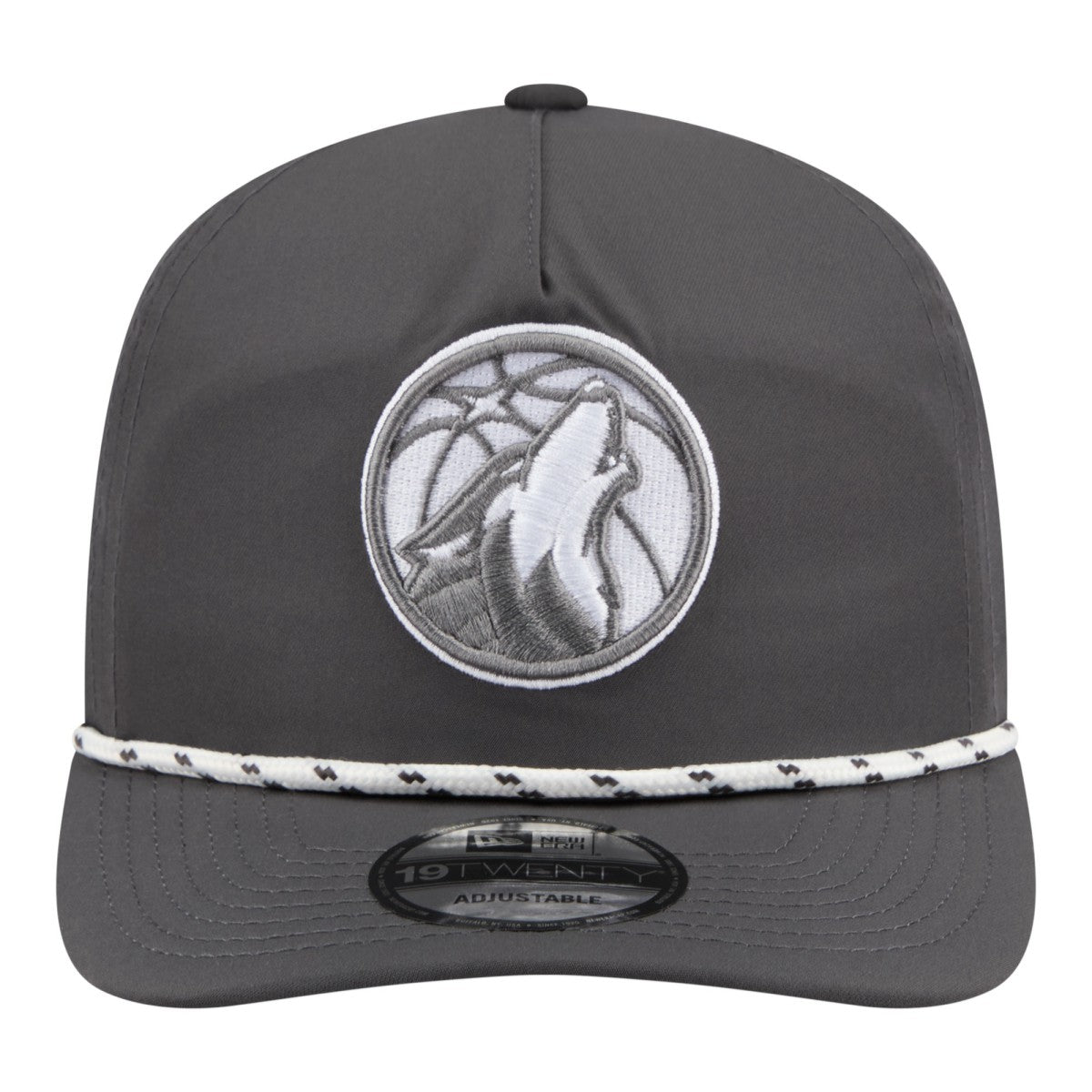Minnesota Timberwolves Tonal Rope 19TWENTY Adjustable Hat Graphite | New Era US