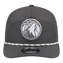 Minnesota Timberwolves Tonal Rope 19TWENTY Adjustable Hat Graphite | New Era US