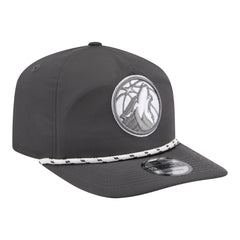 Minnesota Timberwolves Tonal Rope 19TWENTY Adjustable Hat Graphite | New Era US