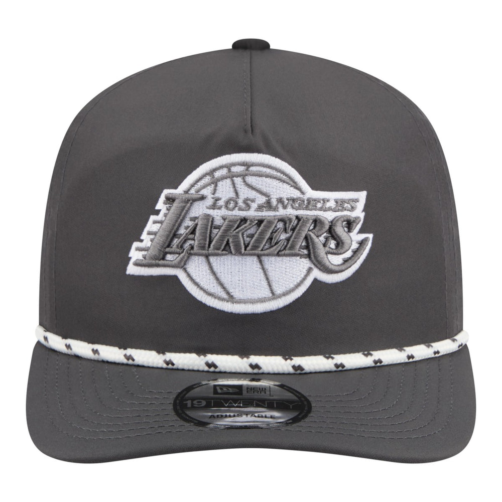 Los Angeles Lakers Tonal Rope 19TWENTY Adjustable Hat Graphite | New Era Lifestyle