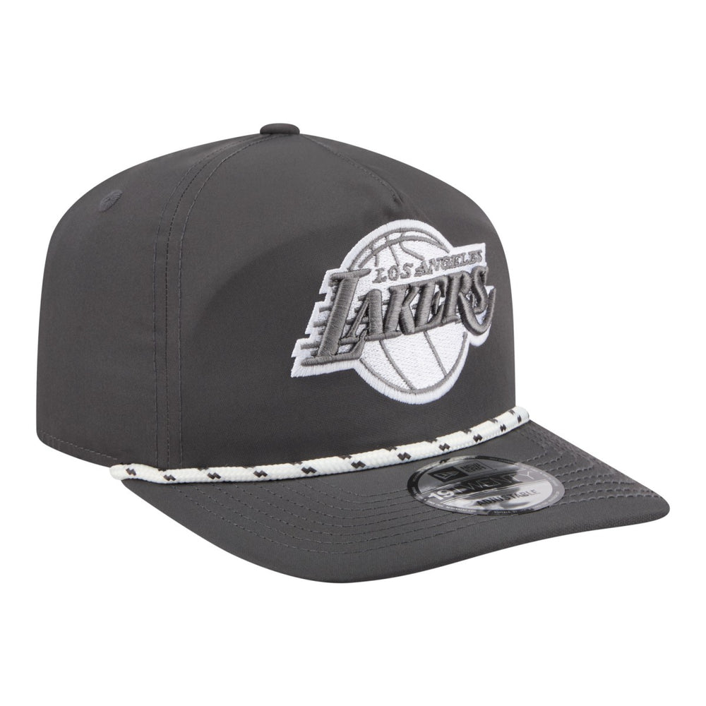 Los Angeles Lakers Tonal Rope 19TWENTY Adjustable Hat Graphite | New Era Lifestyle