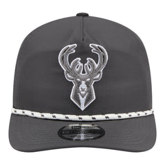 Milwaukee Bucks Tonal Rope 19TWENTY Adjustable Hat Graphite | New Era Lifestyle