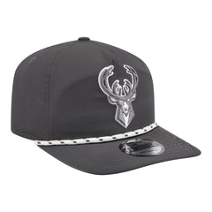 Milwaukee Bucks Tonal Rope 19TWENTY Adjustable Hat Graphite | New Era Lifestyle