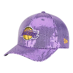 Los Angeles Lakers Women's Sequin M-Crown 9FORTY Adjustable Hat Purple | New Era online