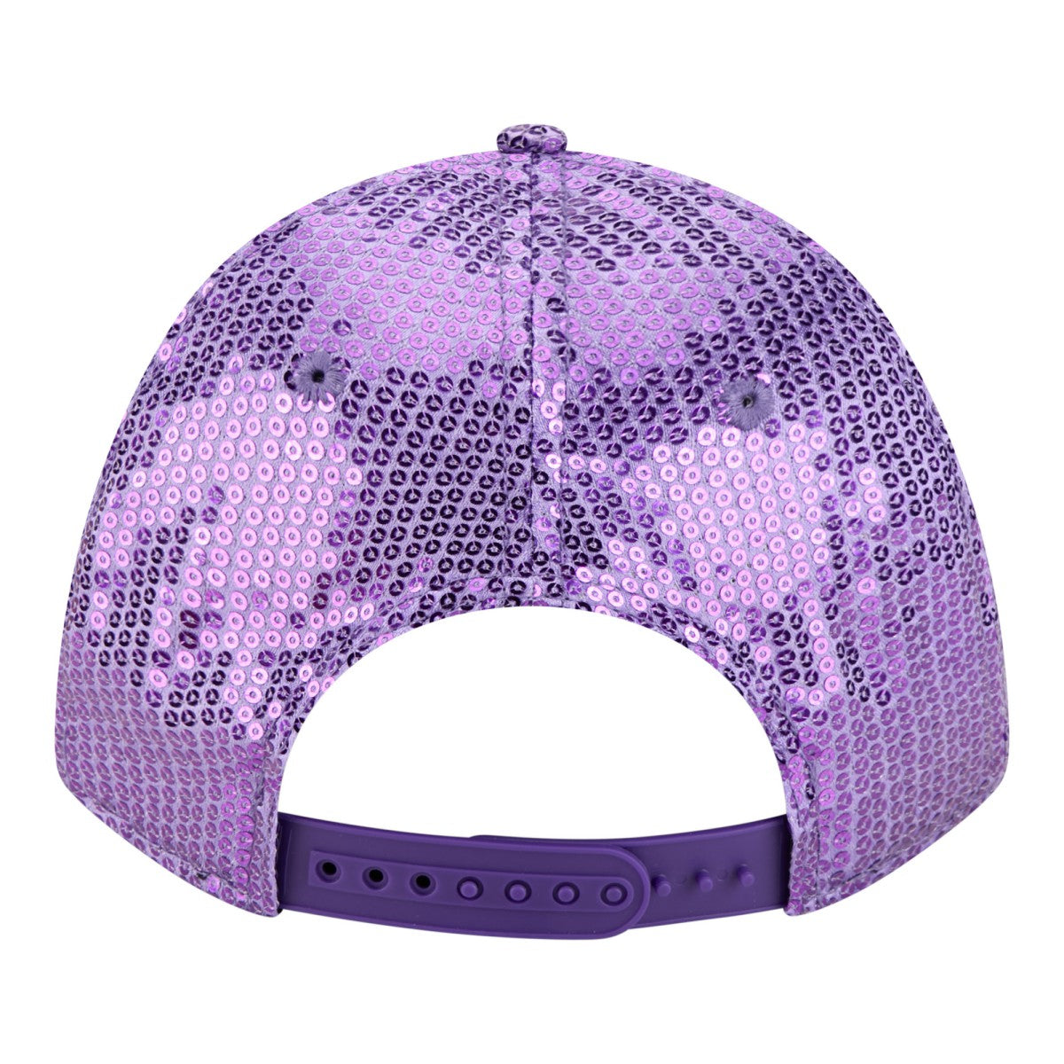 Los Angeles Lakers Women's Sequin M-Crown 9FORTY Adjustable Hat Purple | New Era online