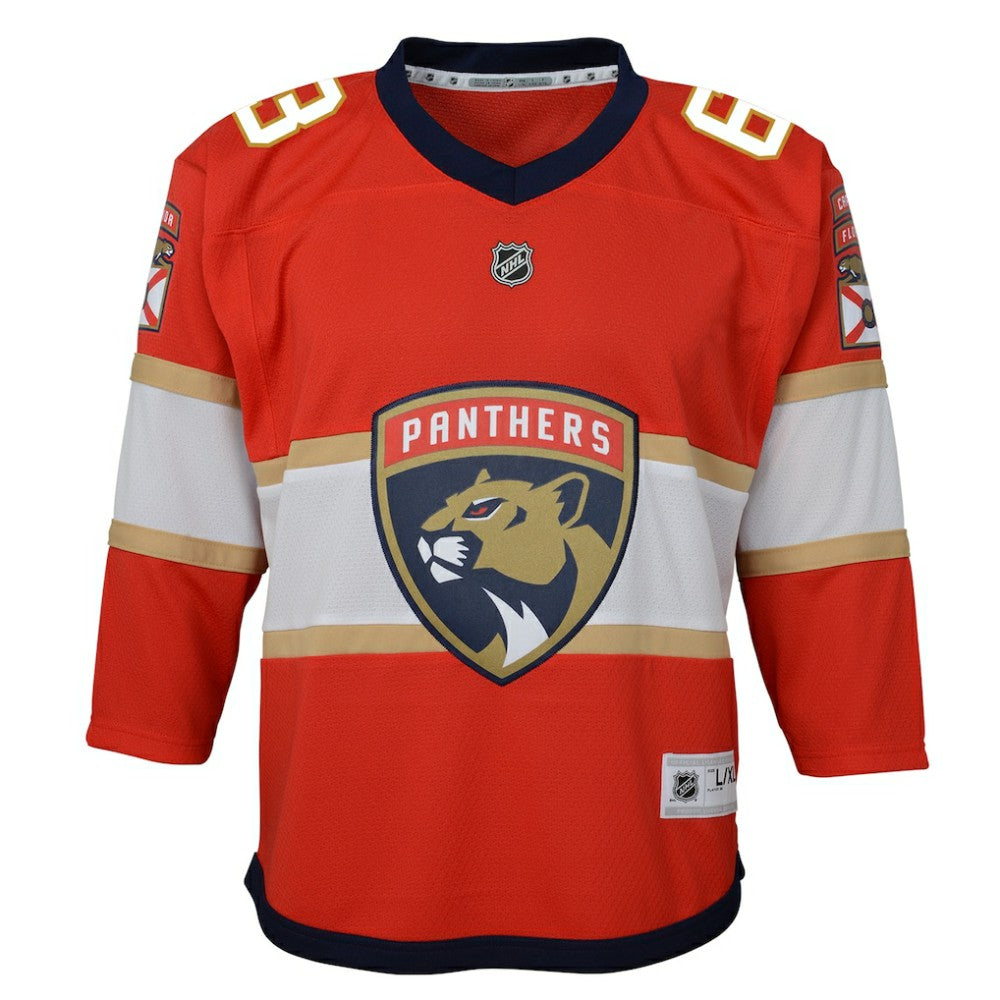 Brad Marchand Florida Panthers Outerstuff Youth Home Replica Jersey - Red - NHL 203294023