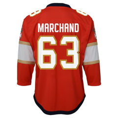 Brad Marchand Florida Panthers Outerstuff Youth Home Replica Jersey - Red - NHL 203294023