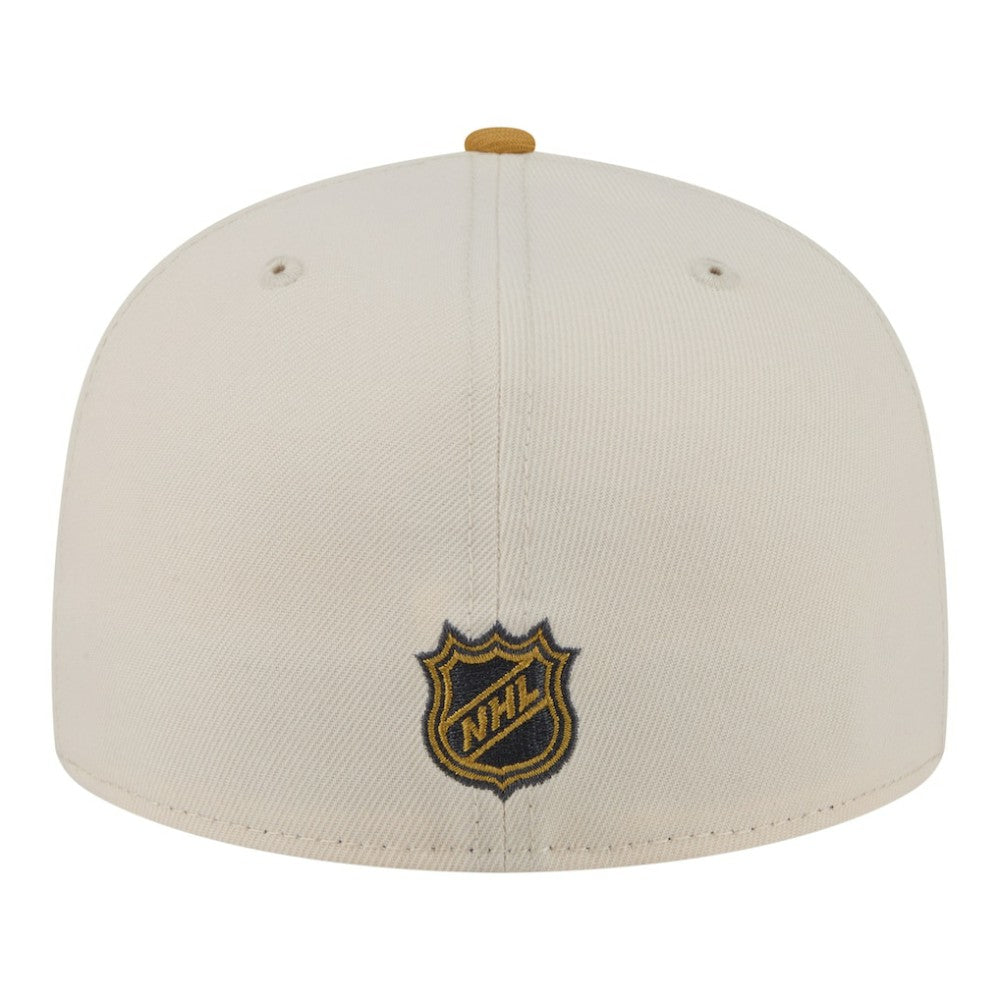 Anaheim Ducks New Era Colorpack Two-Tone 59FIFTY Fitted Hat - Cream/Tan - NHL 203294170