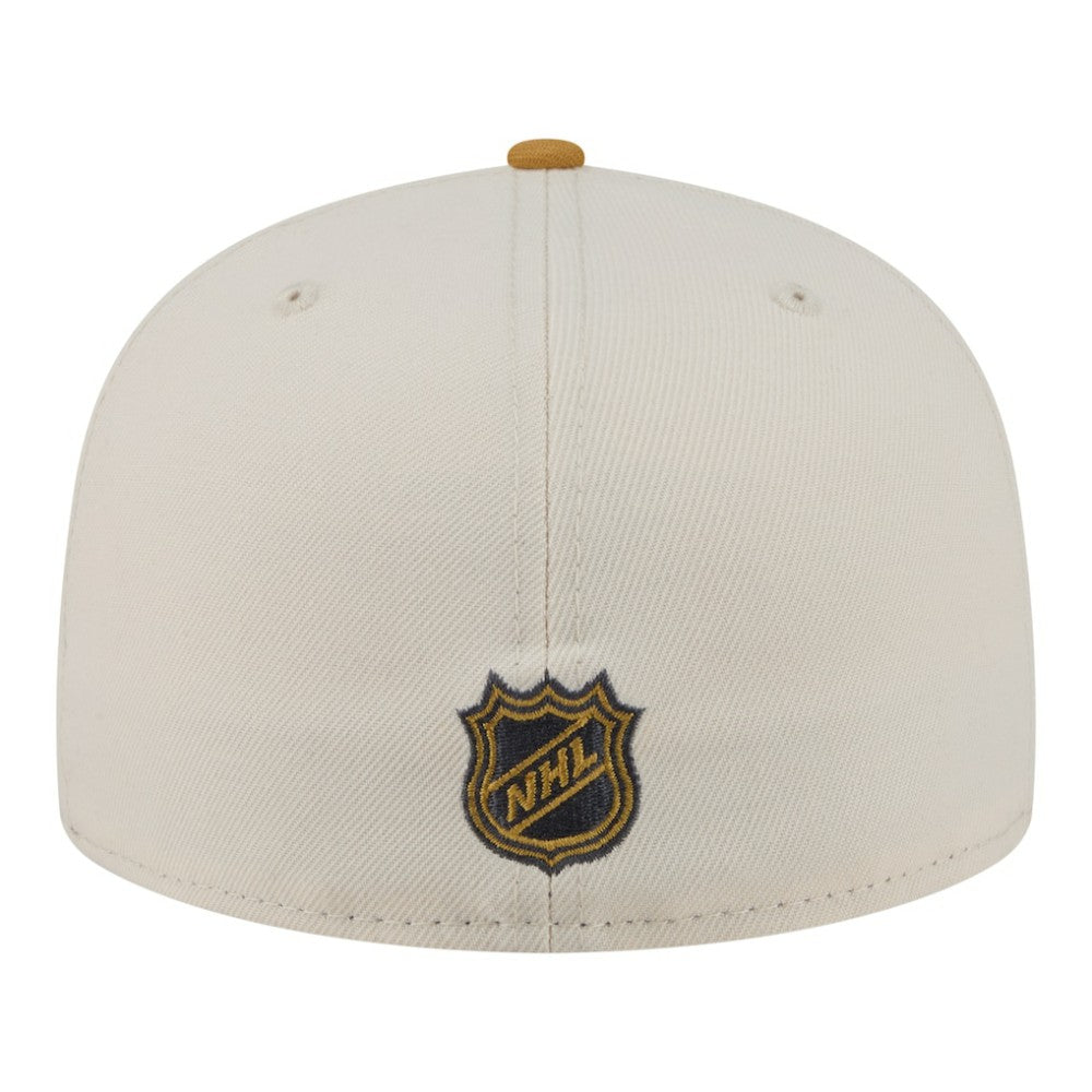 Boston Bruins New Era Colorpack Two-Tone 59FIFTY Fitted Hat - Cream/Tan - NHL 203294172