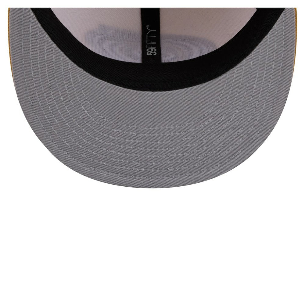 Carolina Hurricanes New Era Colorpack Two-Tone 59FIFTY Fitted Hat - Cream/Tan - NHL 203294176