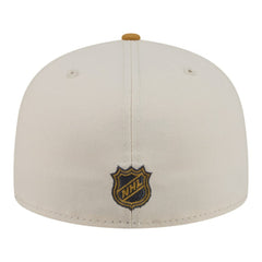 Chicago Blackhawks New Era Colorpack Two-Tone 59FIFTY Fitted Hat - Cream/Tan - NHL 203294177
