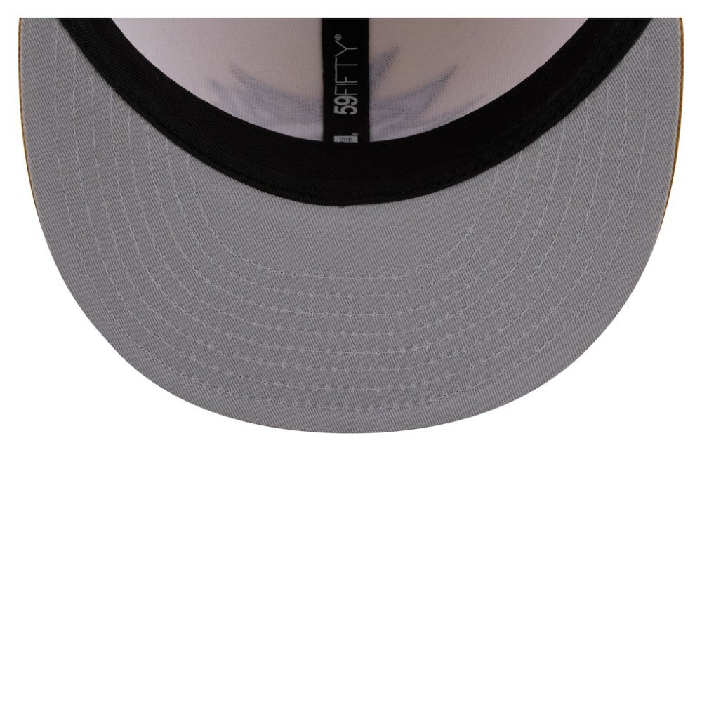 San Jose Sharks New Era Colorpack Two-Tone 59FIFTY Fitted Hat - Cream/Tan - NHL 203294183