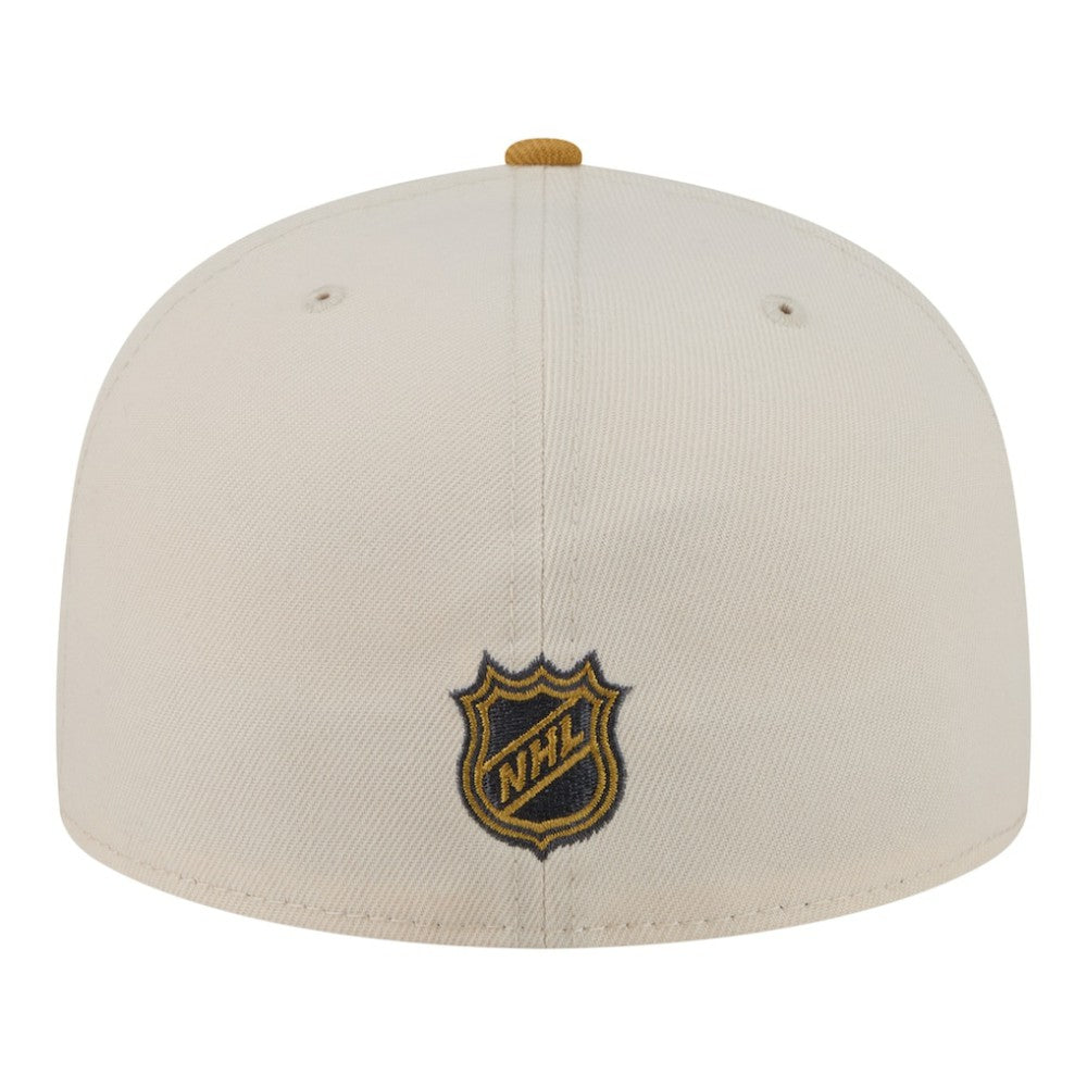 Vegas Golden Knights New Era Colorpack Two-Tone 59FIFTY Fitted Hat - Cream/Tan - NHL 203294188