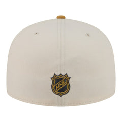 Vegas Golden Knights New Era Colorpack Two-Tone 59FIFTY Fitted Hat - Cream/Tan - NHL 203294188